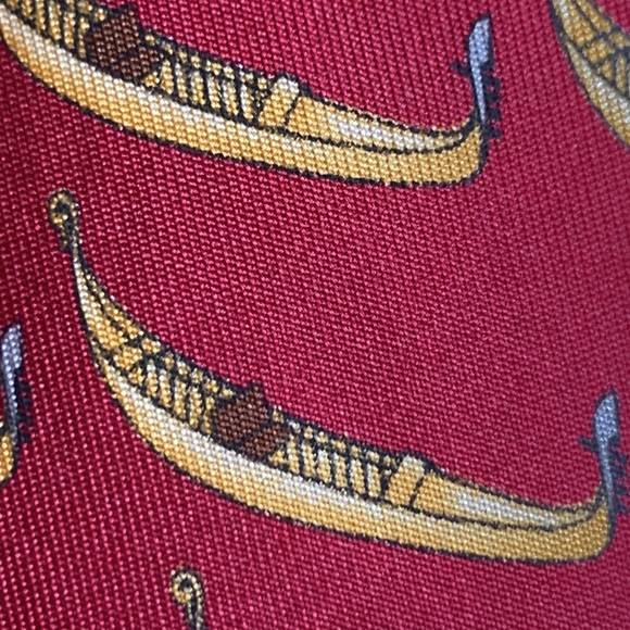 VENICE VENEZIA GONDOLA NECKTIE - Picture 2 of 10